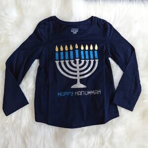 Jumping Beans Softest Tee Hanukkah Tee Shirt Sz 10 New